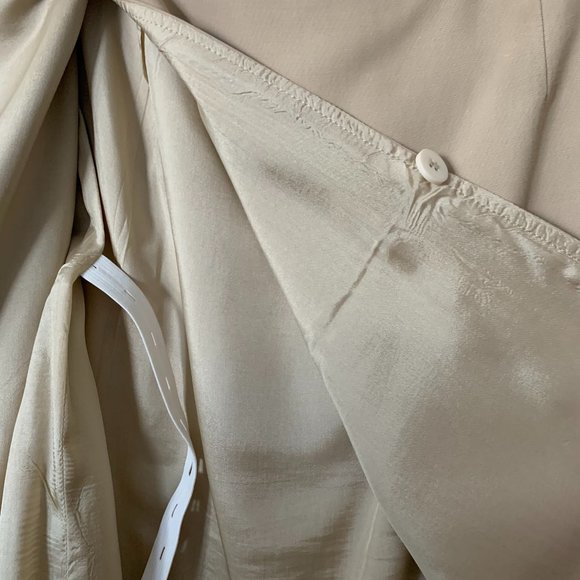 MAX & Co. Tan Flap Skirt (Part of Matching Set/US size 8) - Picture 3 of 4